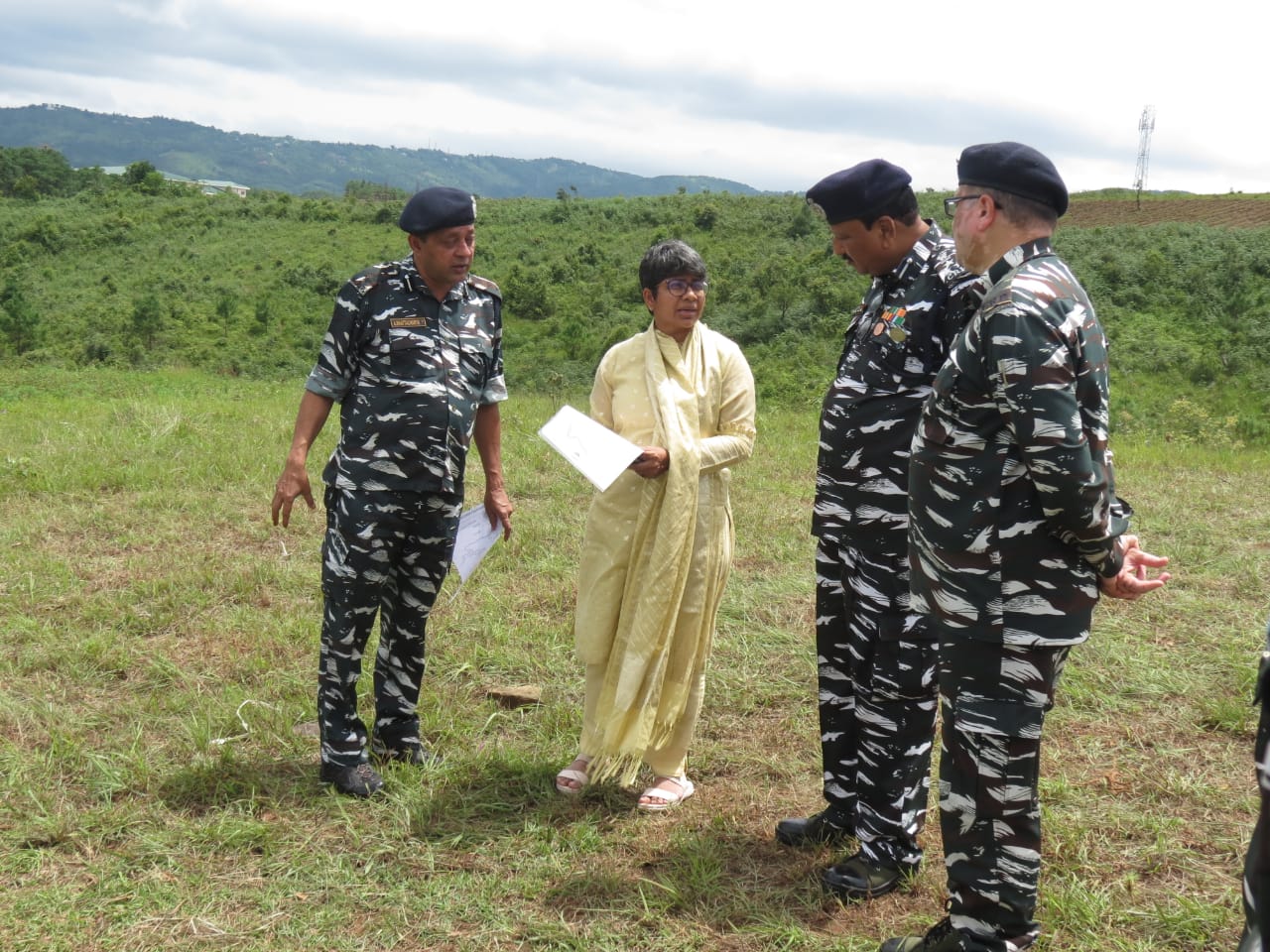   67 BN CRPF SITE SEEING NEW LAND