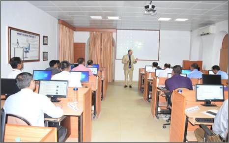 Sh. Sanjay Mishra, Director, TFWF, New Delhi, in an indoor session
