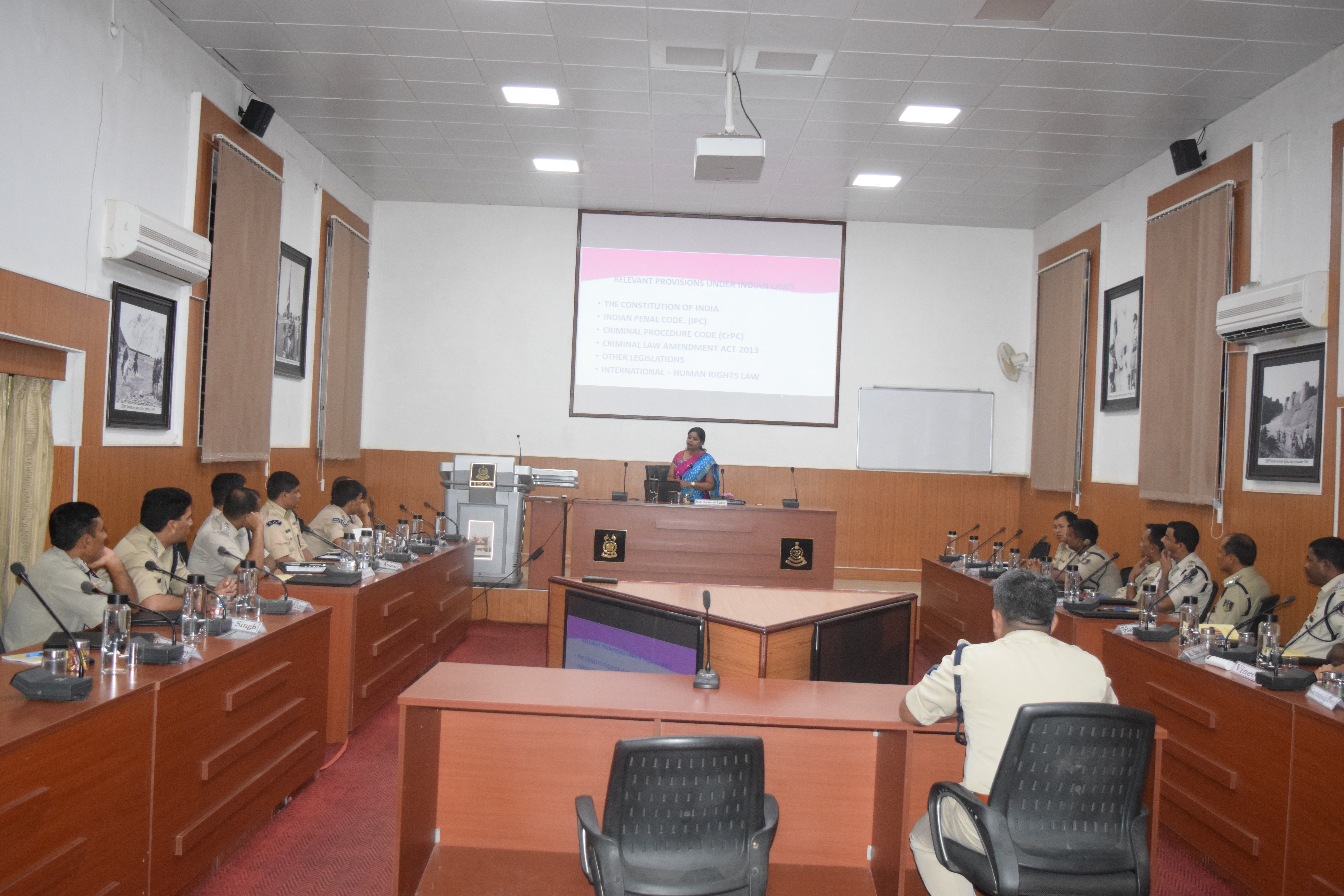   Gender Sensitization Course Sl. No. 08, w.e.f. 07Oct. to 14 Oct.’2019