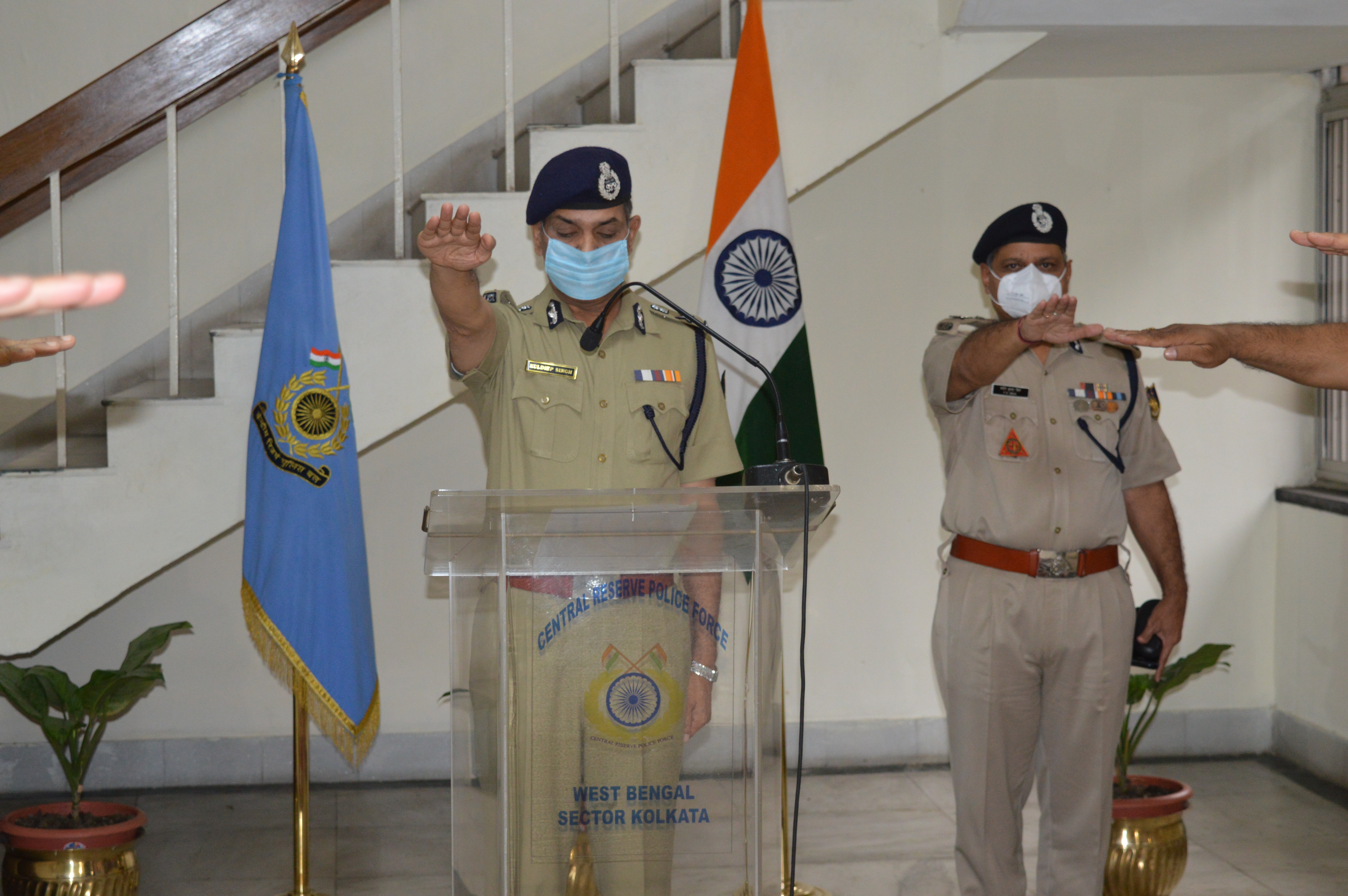   Sadbhawna Diwas pledge taken at WBS HQ, CRPF