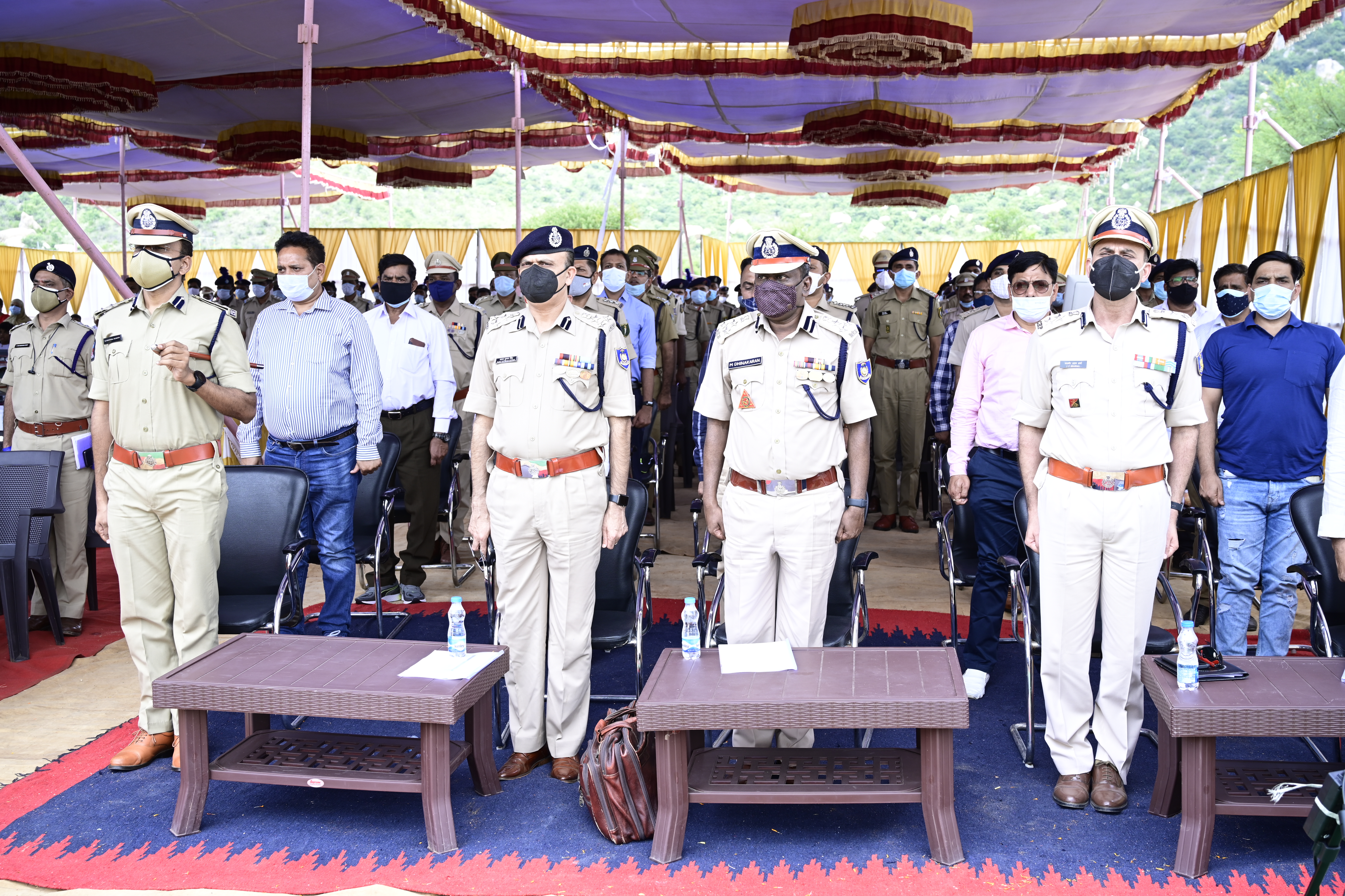   INAUGURATION OF 110 FAMILY QUARTERS