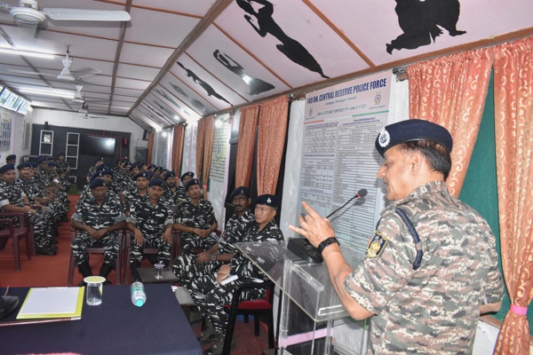   09-11-2023 अपर महानिदेशक का 149 बटालियन दौरा