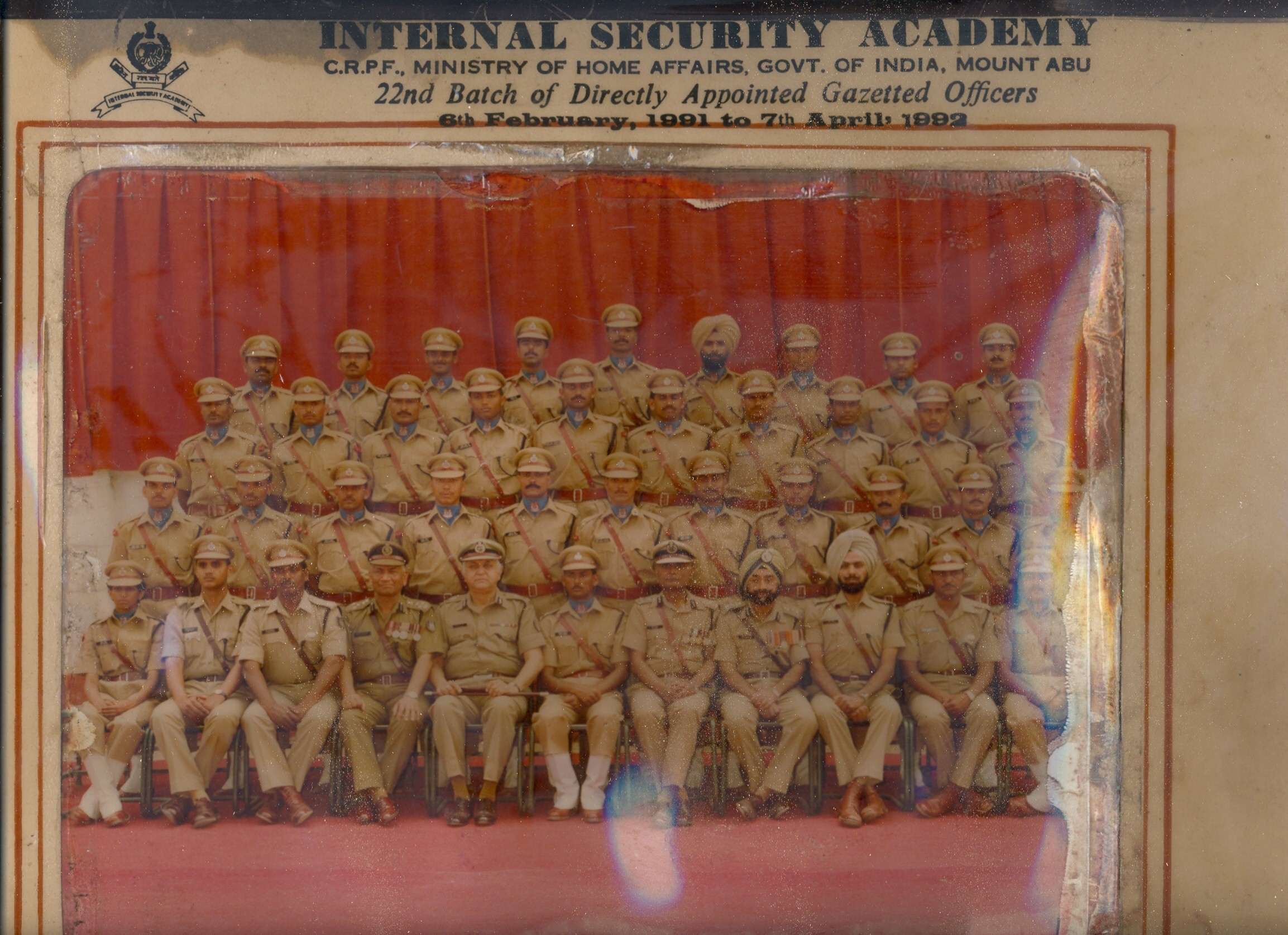   22nd batch DAGOs POP at ISA Mt. Abu