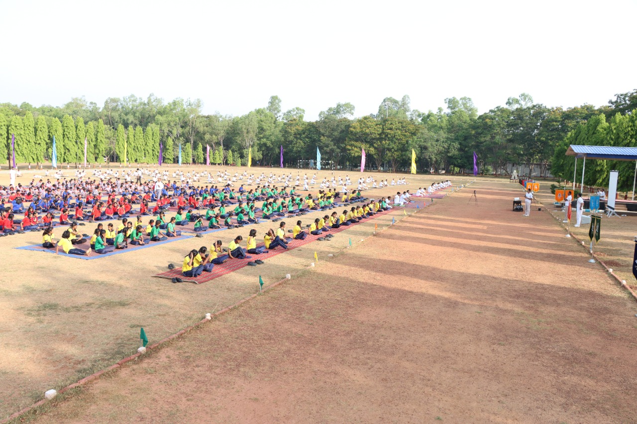   In order to celebrate 7th International Yoga Day, CTC(T&amp;IT) CRPF, Ranchi in collaboration with staff and Children of KV School…