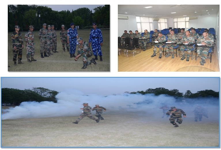   Various forces being trained at RAPO