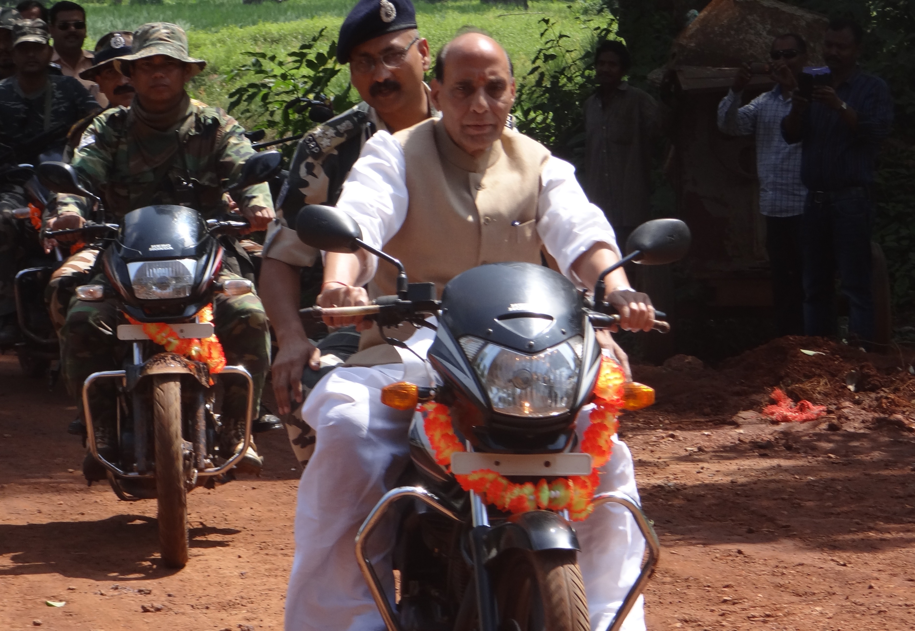   श्री राजनाथ सिंह, माननीय गृह मंत्री की यात्रा