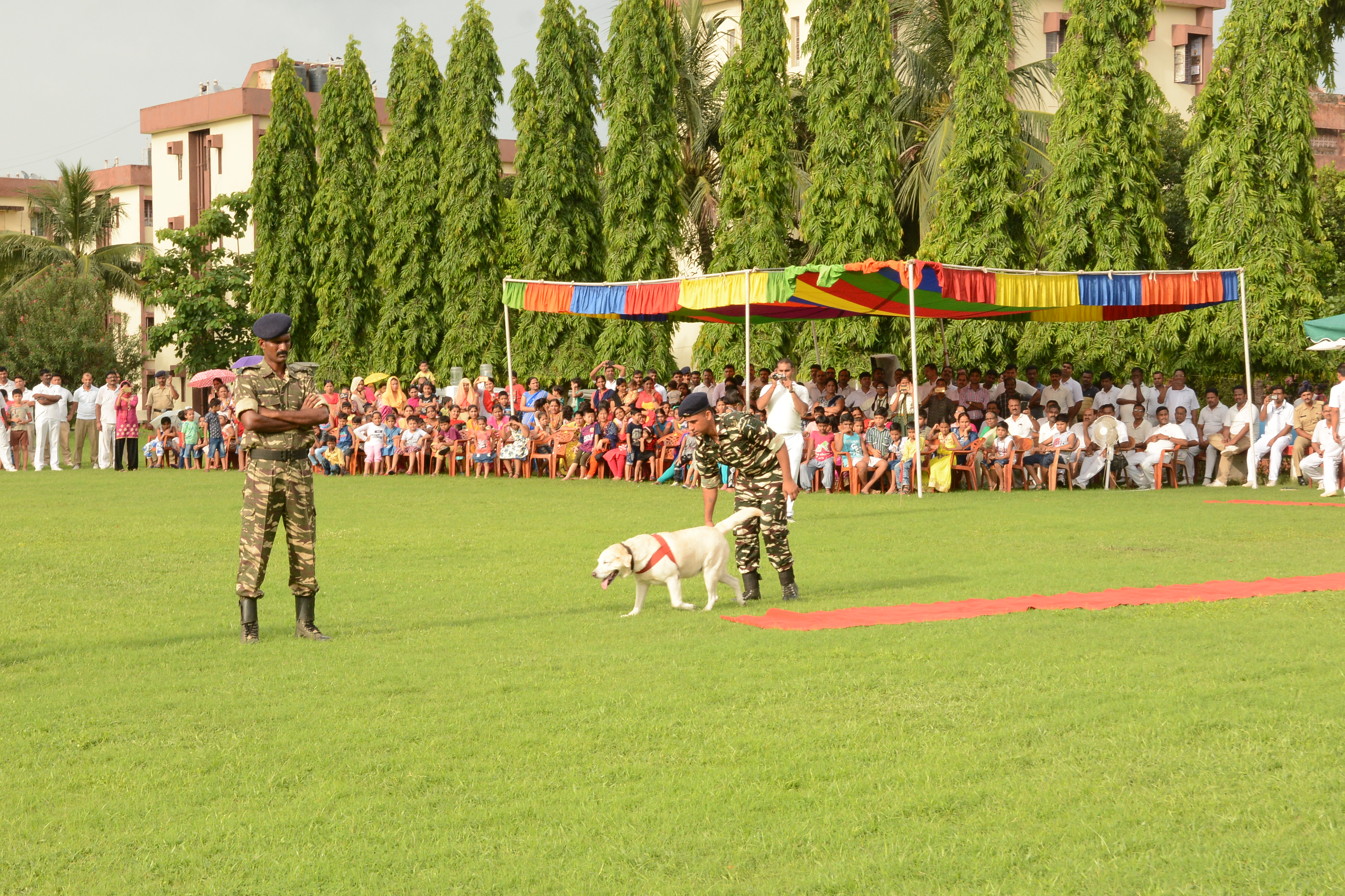   closing and valediction ceremony of Dog Refresher course Sl. No. 1 at WEST BENGAL sector