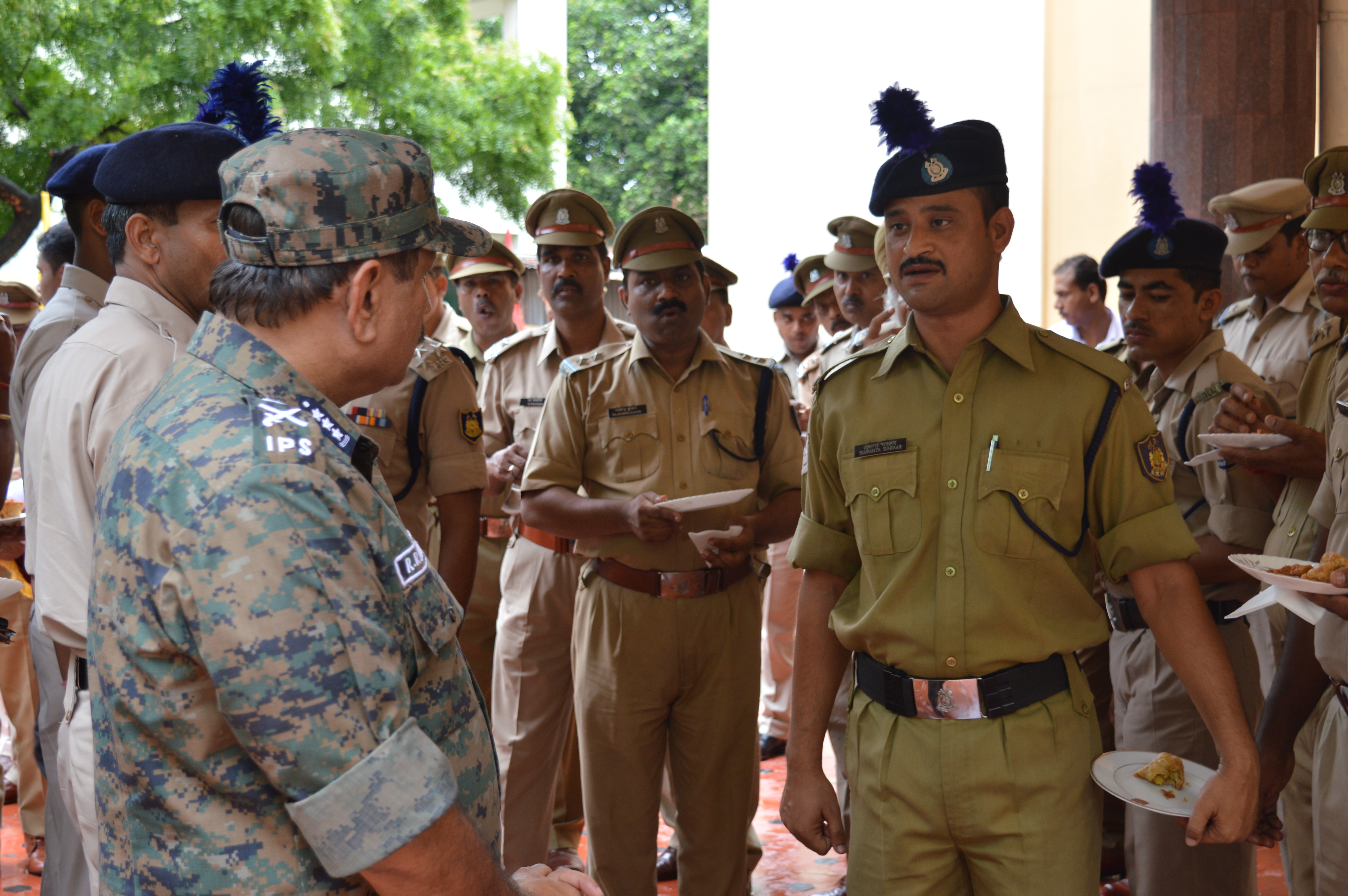   Visit of DG CRPF of West Bengal Sector