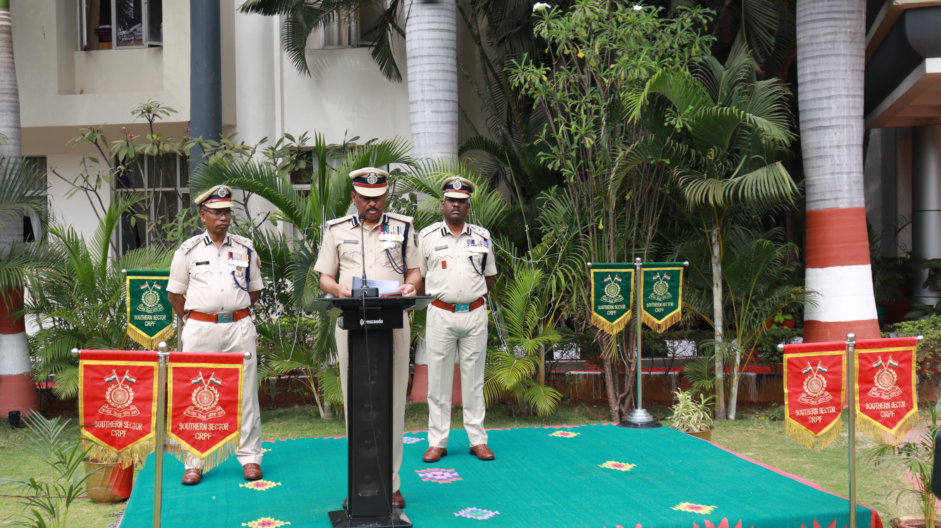   85th CRPF Day celebrated at SS HQ, Hyderabad.