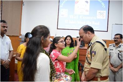   Celebration of Rakshabandhan at ISA,Mount Abu.
