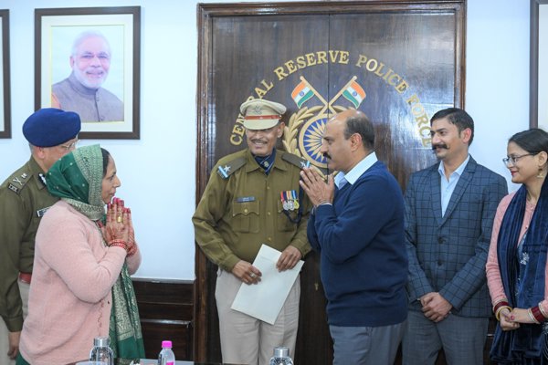   महानिदेशक और सभी रैंकों ने एएसआईजीडी अमी चंद को सम्मानपूर्वक विदाई दी।
