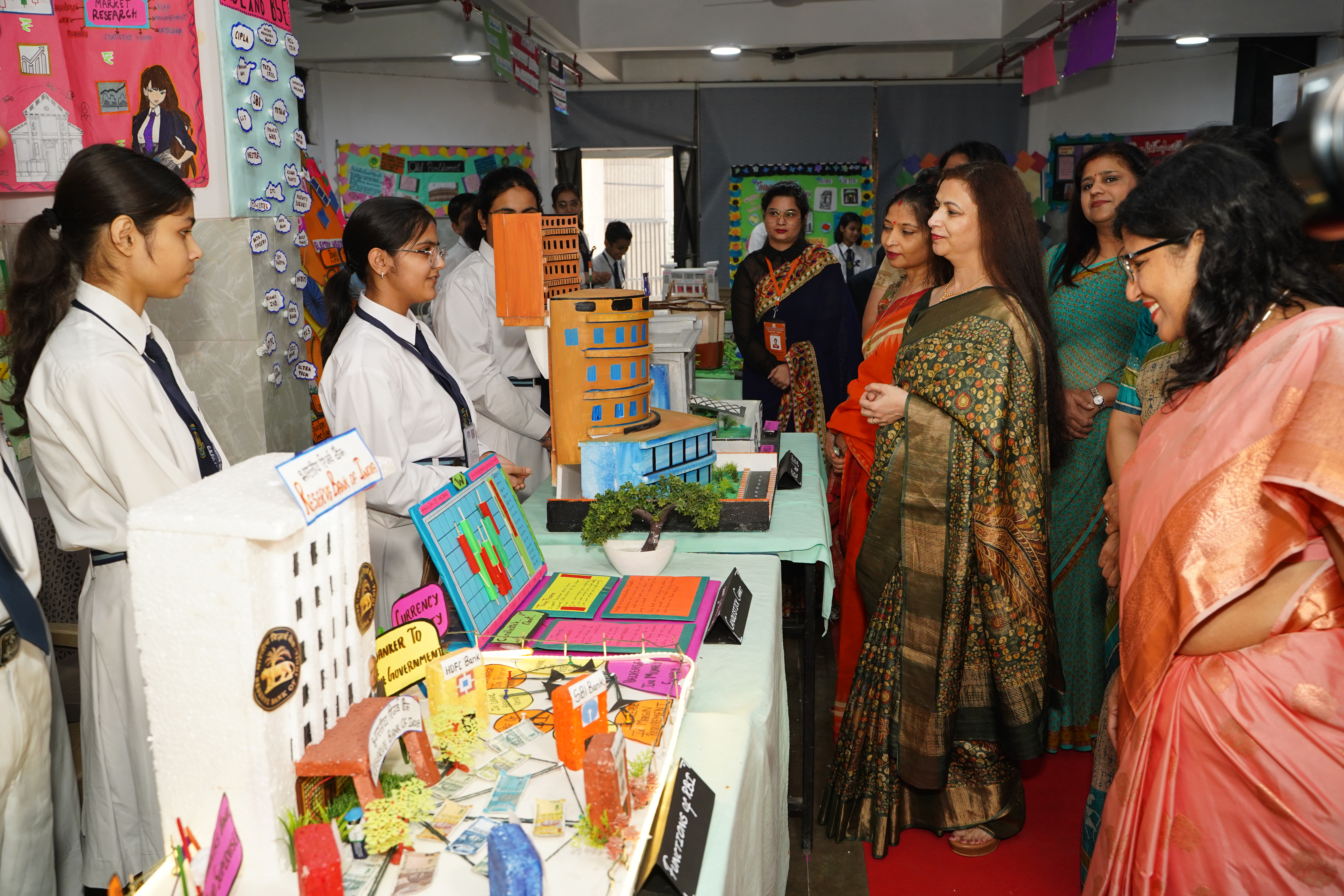   Visit of President CWA to   CRPF PUBLIC SCHOOL Rohini New Delhi 