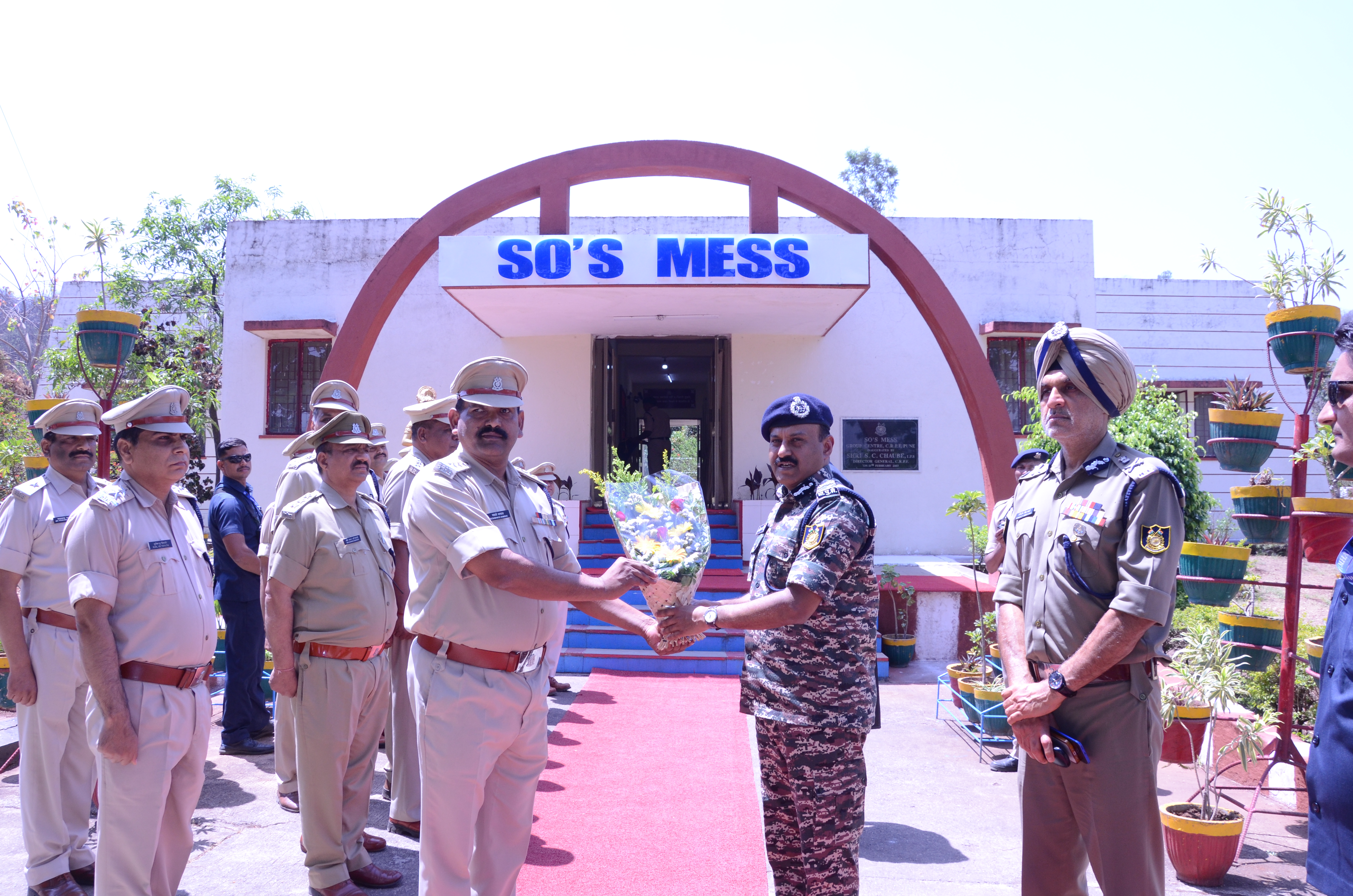   Shri G. P. Singh, IPS, DG CRPF has inspected CH, 242 Bn, AWS, CWS, Range and GC Pune on 21/03/2026
