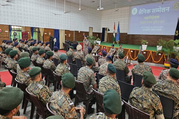  DG visit to 207 CoBRA & 232(M) Battalions 