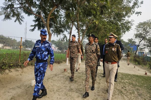   महानिदेशक का 114 बटालियन का दौरा