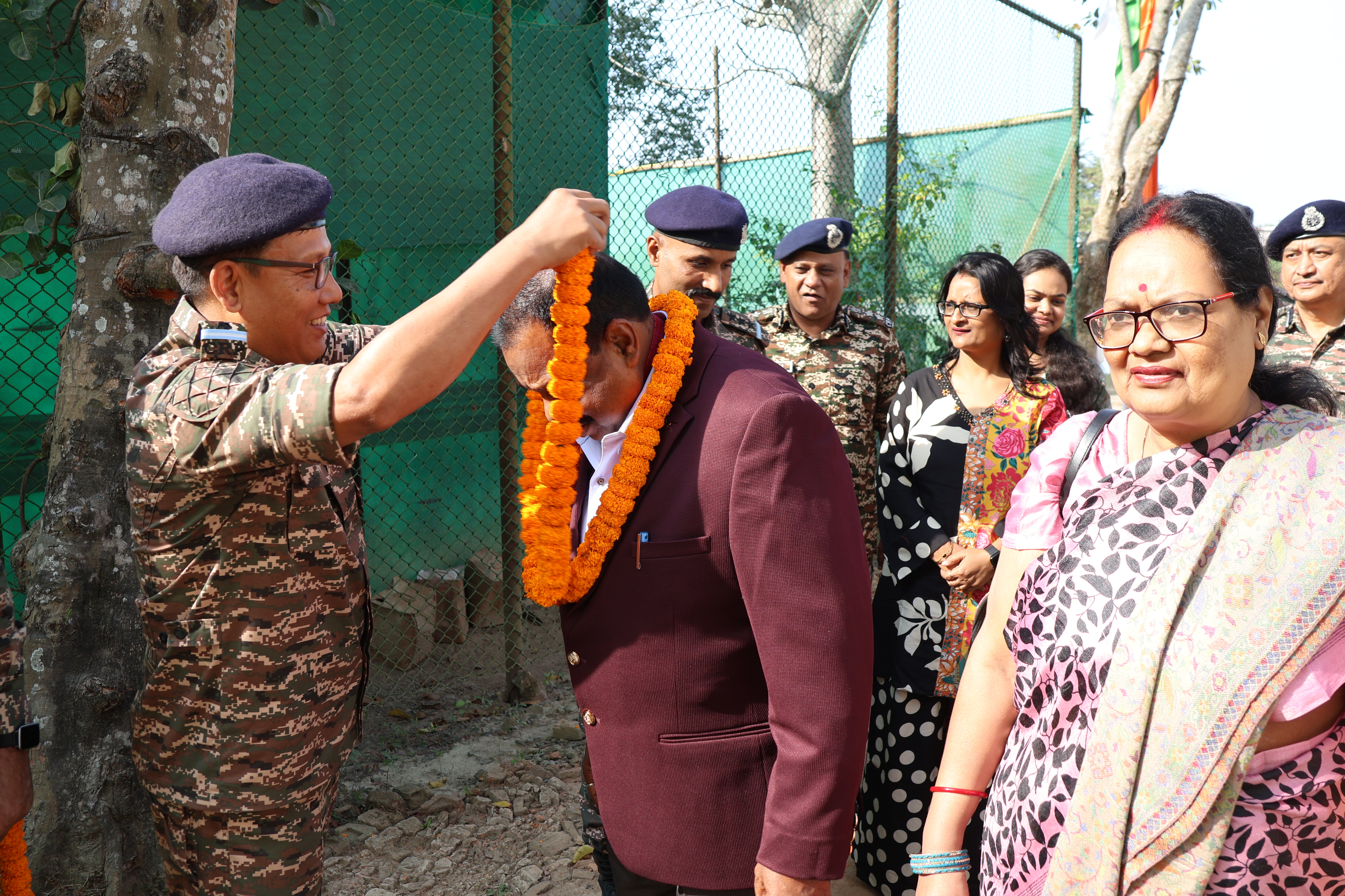   FAREWELL FUNCTION OF SH.B.K.TOPPO IG JORHAT SECTOR