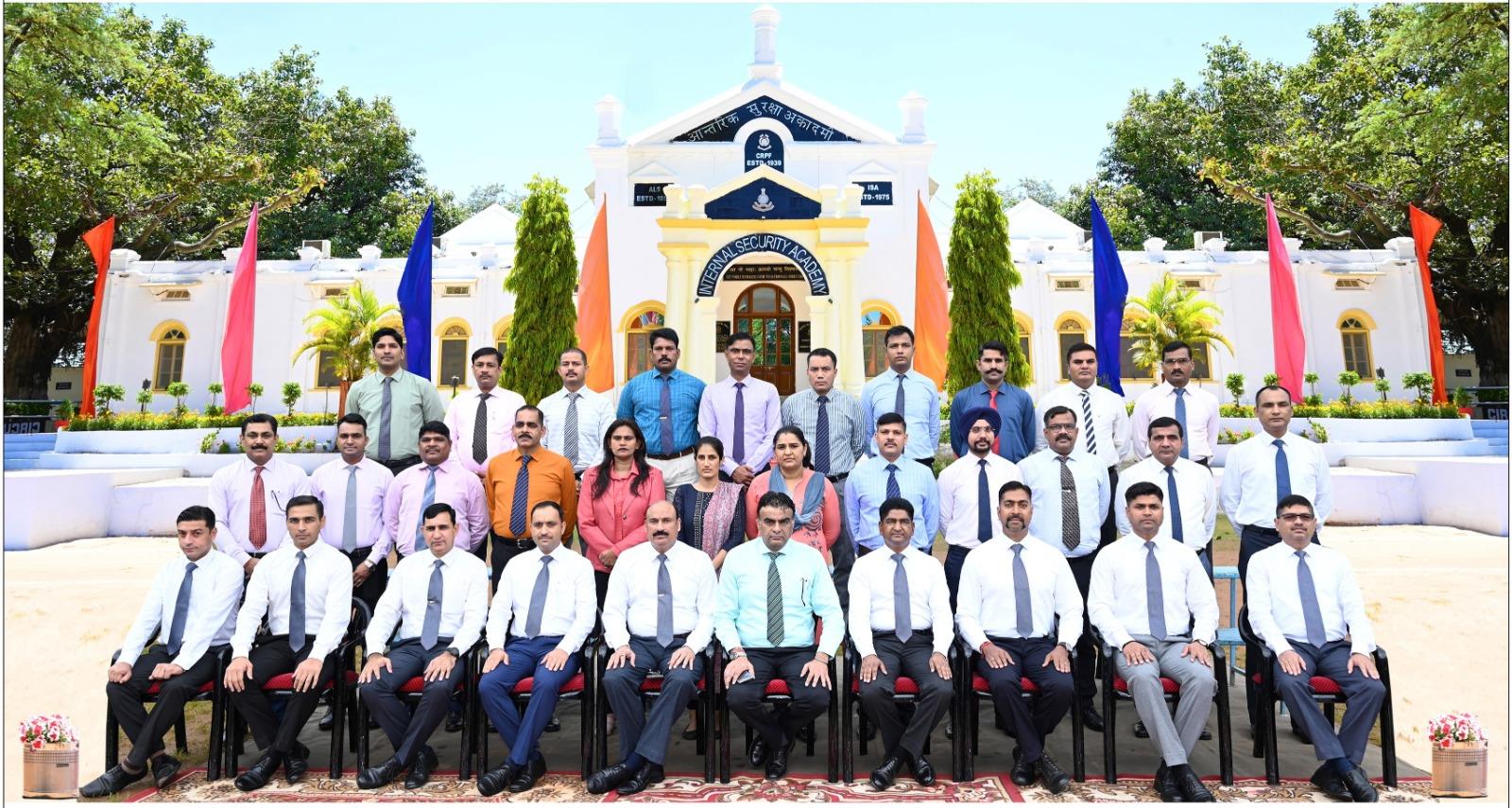   CRPFPeacekeepers of the Nation &Human Rights Course Sl No 1 wef 16-18 Aug 23,