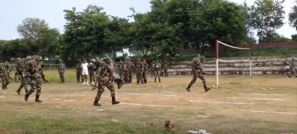CRPF Academy Training video