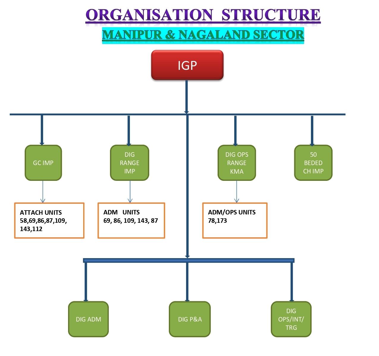 Manipur & Nagaland Organization Structure